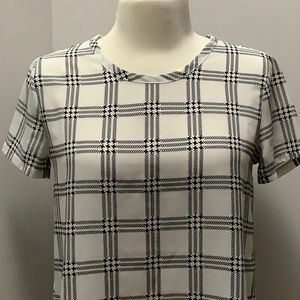 Sheer Patterned Blouse